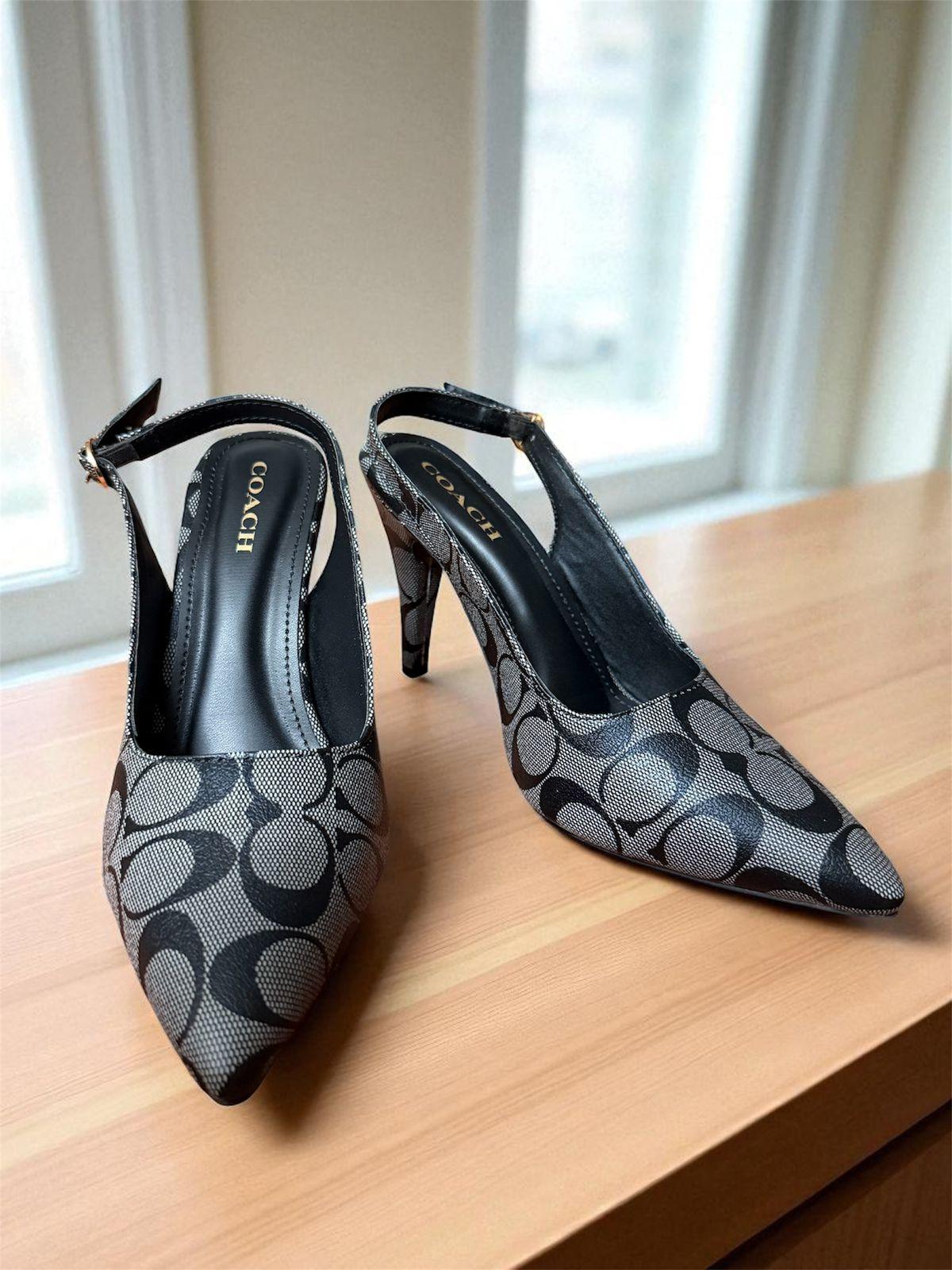 FIRST COPY COACH HEELS FOR WOMEN - Image 5