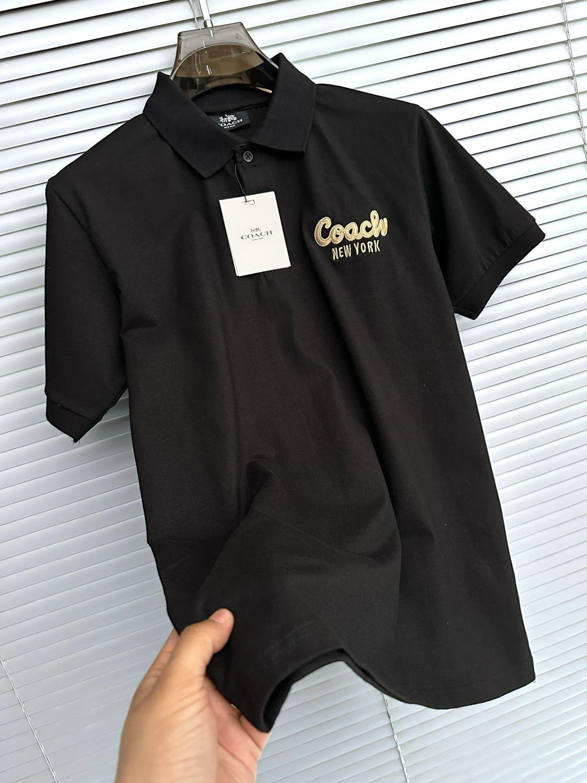 FIRST COPY COACH IMPORTED QUALITY EXCLUSIVE POLO TEES - Image 6