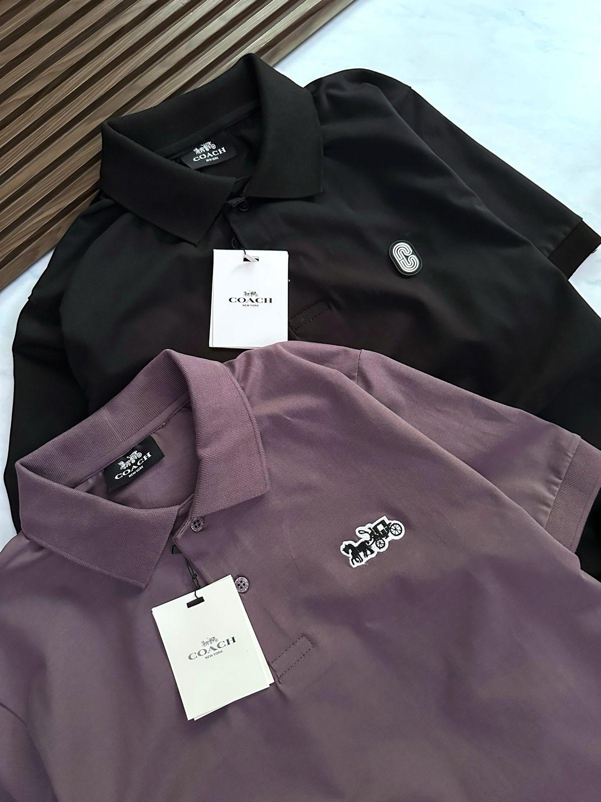 FIRST COPY COACH IMPORTED QUALITY EXCLUSIVE POLO TEES - Image 11