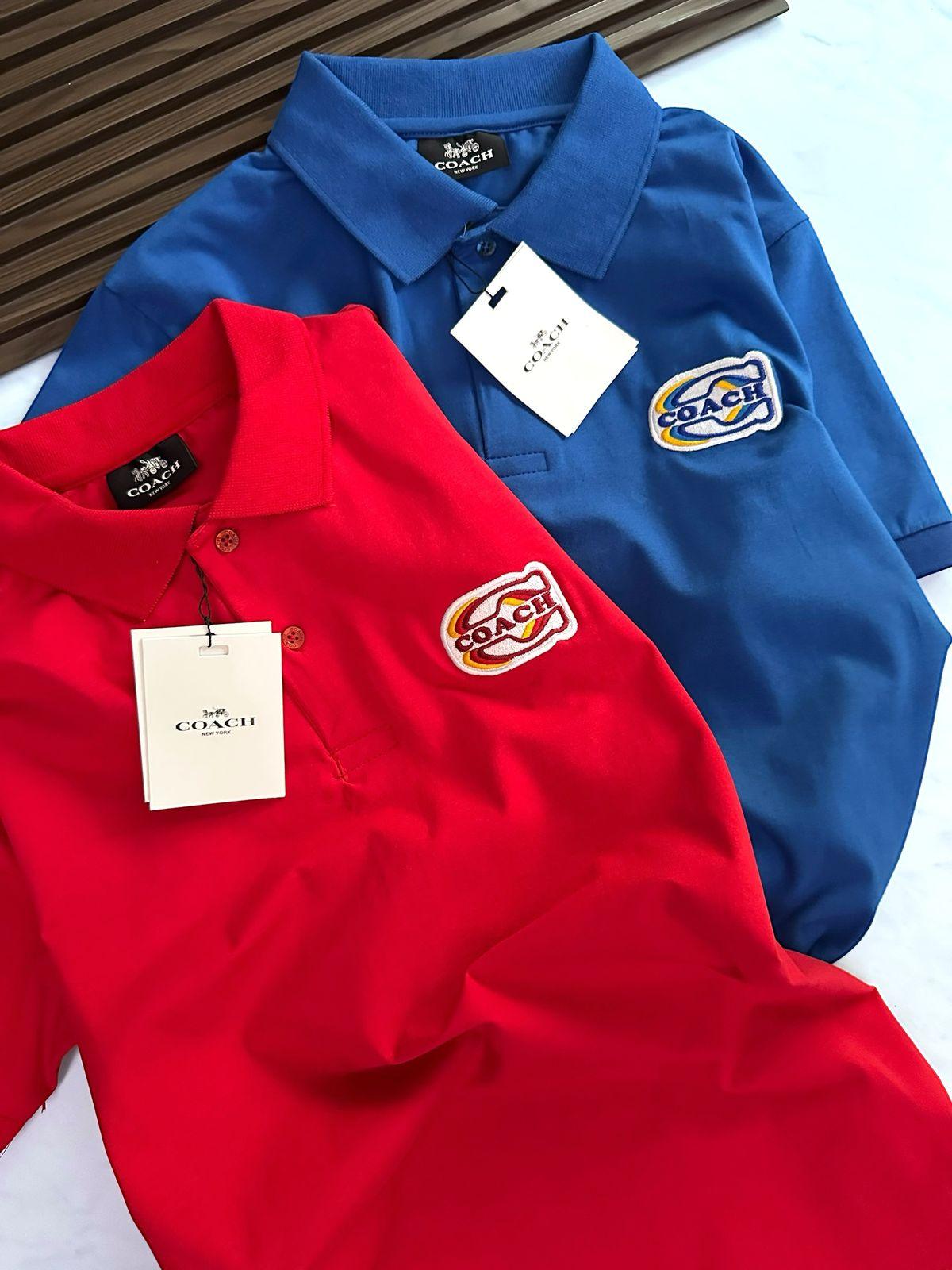 FIRST COPY COACH IMPORTED QUALITY EXCLUSIVE POLO TEES - Image 12