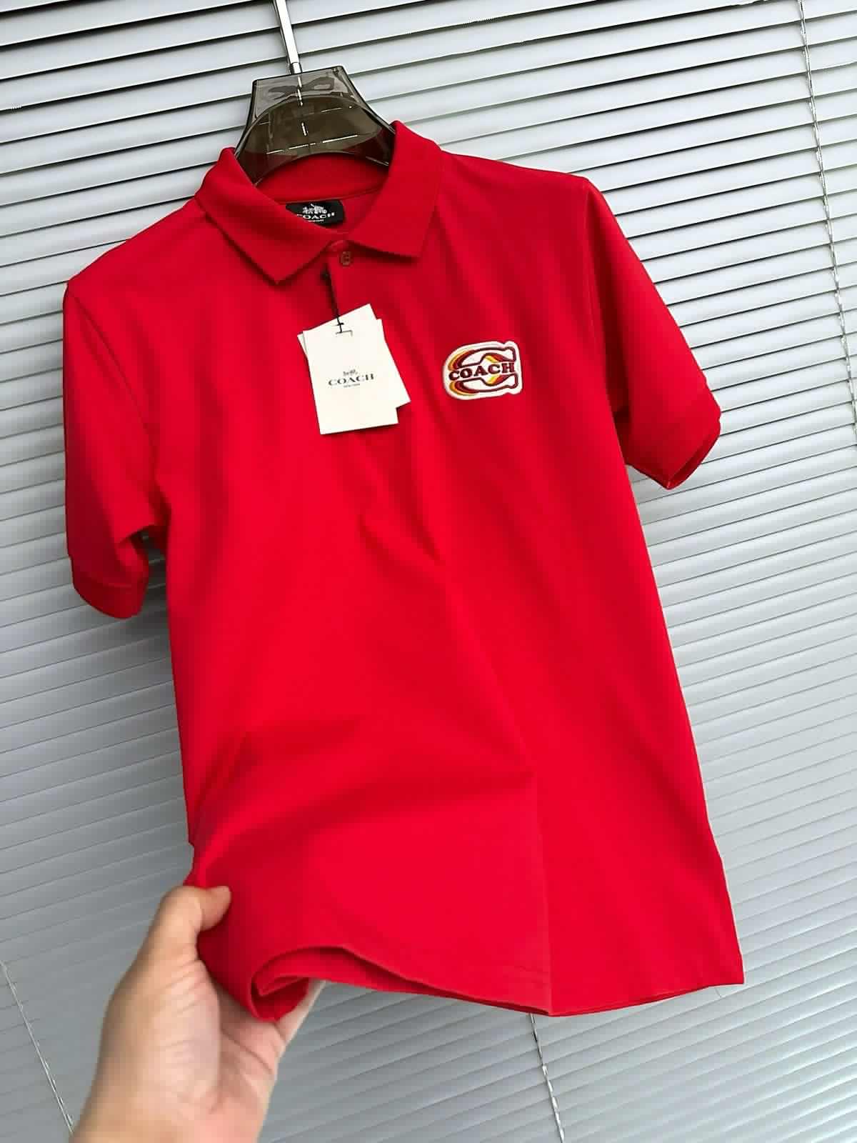 FIRST COPY COACH IMPORTED QUALITY EXCLUSIVE POLO TEES - Image 2