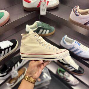 FIRST COPY CONVERSE CHUCK 70  MID TRIPLE WHITE