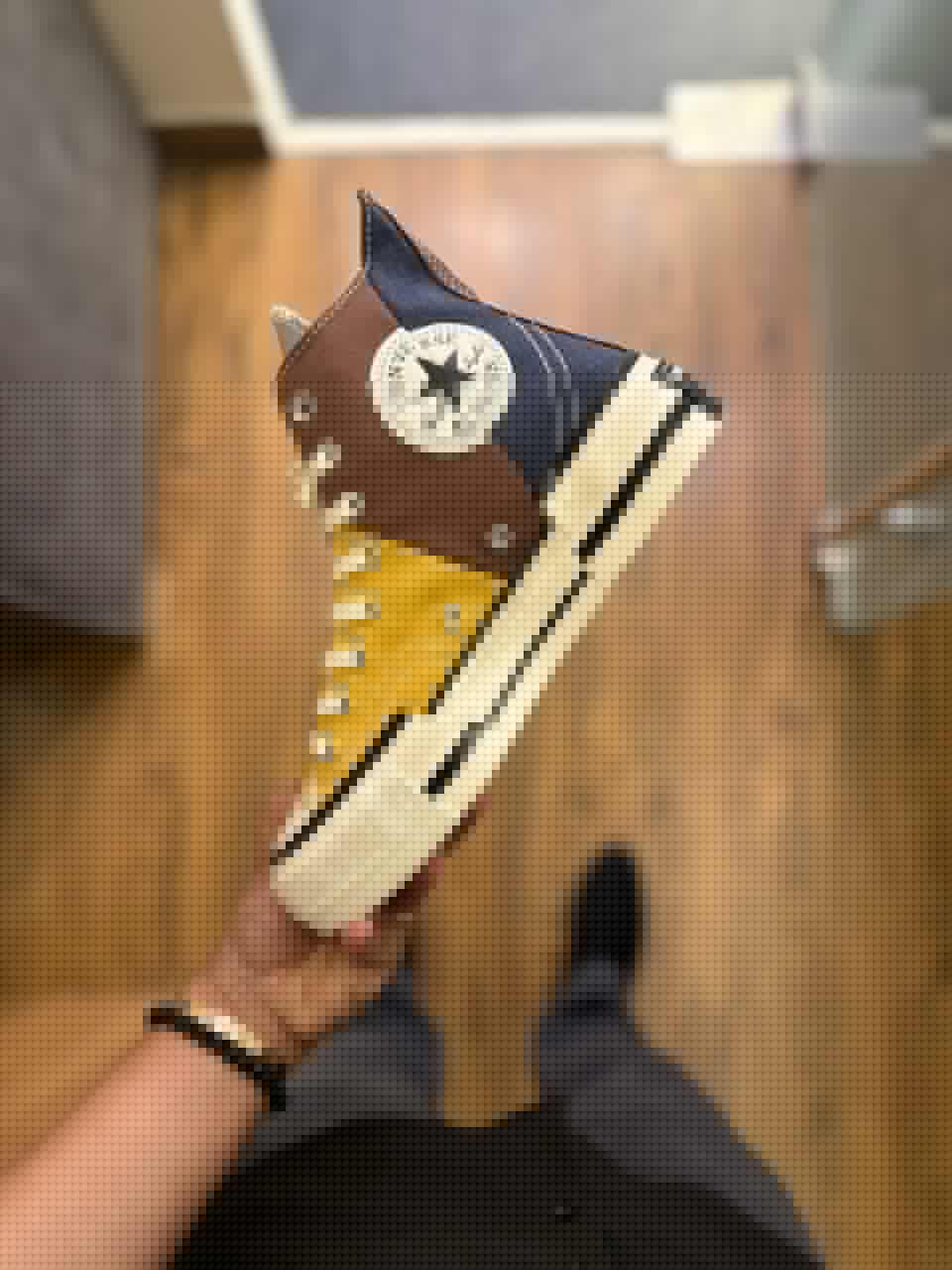 FIRST COPY CONVERSE CHUCK MID PLUS MULTI FOR MEN - Image 2