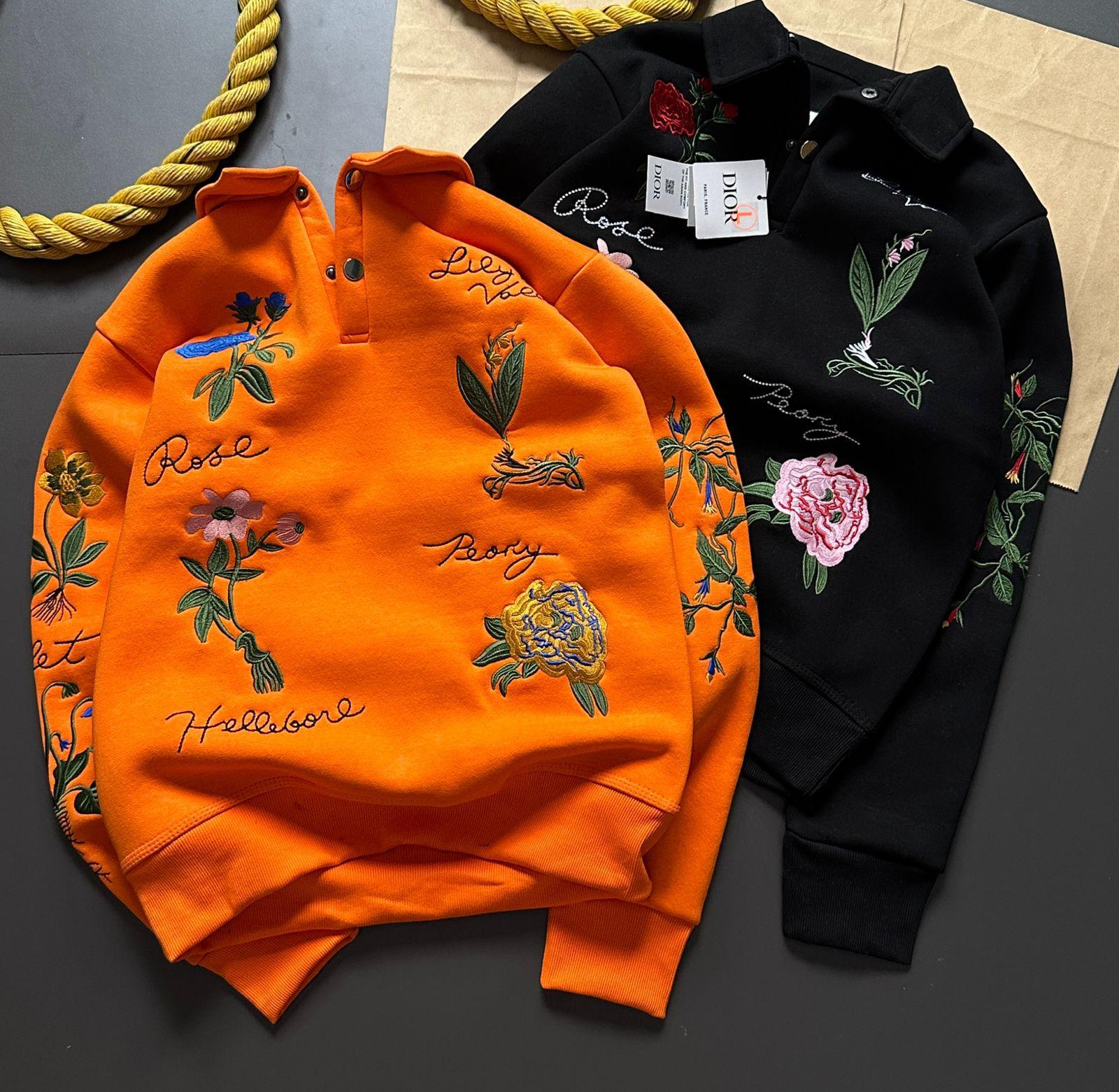 FIRST COPY DIOR COLLAR SWEATSHIRT FOR MEN - Image 3