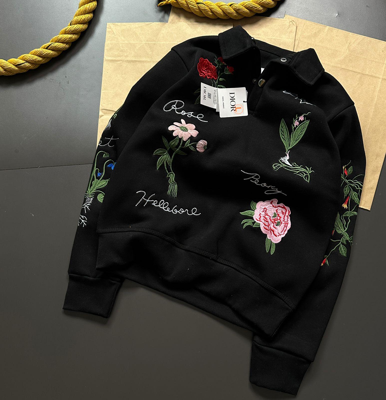 FIRST COPY DIOR COLLAR SWEATSHIRT FOR MEN - Image 5