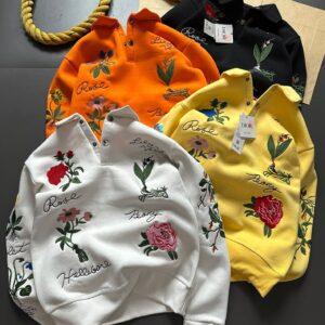 FIRST COPY DIOR COLLAR SWEATSHIRT FOR MEN