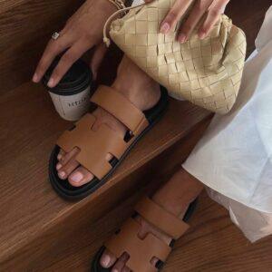FIRST COPY HERMES CYPRUS SANDALS FOR WOMEN