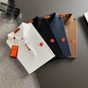 FIRST COPY HERMES IMPORTED LYCRA POLOS T-SHIRT