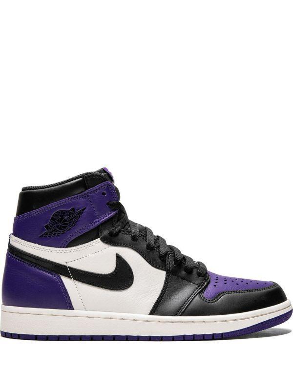 FIRST COPY Jordan Retro 1 Court Purple 2.0 For Men - Image 3