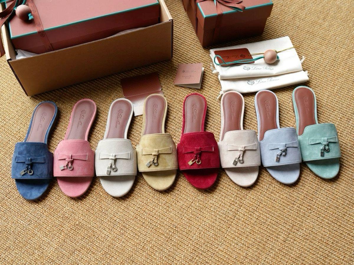 FIRST COPY LORO PIANA SUMMER CHARMS SANDALS