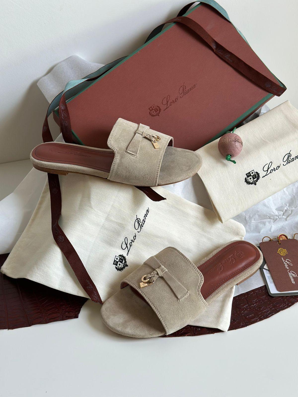 FIRST COPY LORO PIANA SUMMER CHARMS SANDALS - Image 4