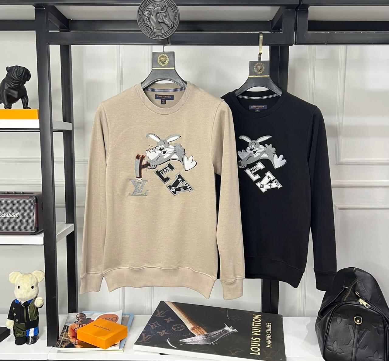 FIRST COPY LOUIS VUITTON SUPERIOR LOOPBACK SWEATSHIRT - Image 2