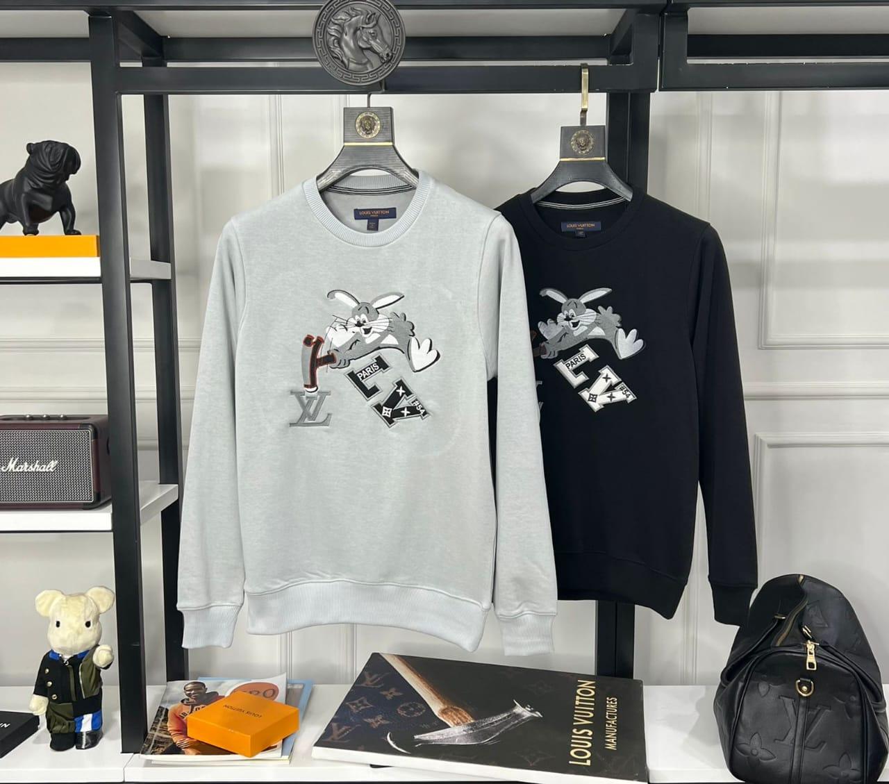 FIRST COPY LOUIS VUITTON SUPERIOR LOOPBACK SWEATSHIRT - Image 3