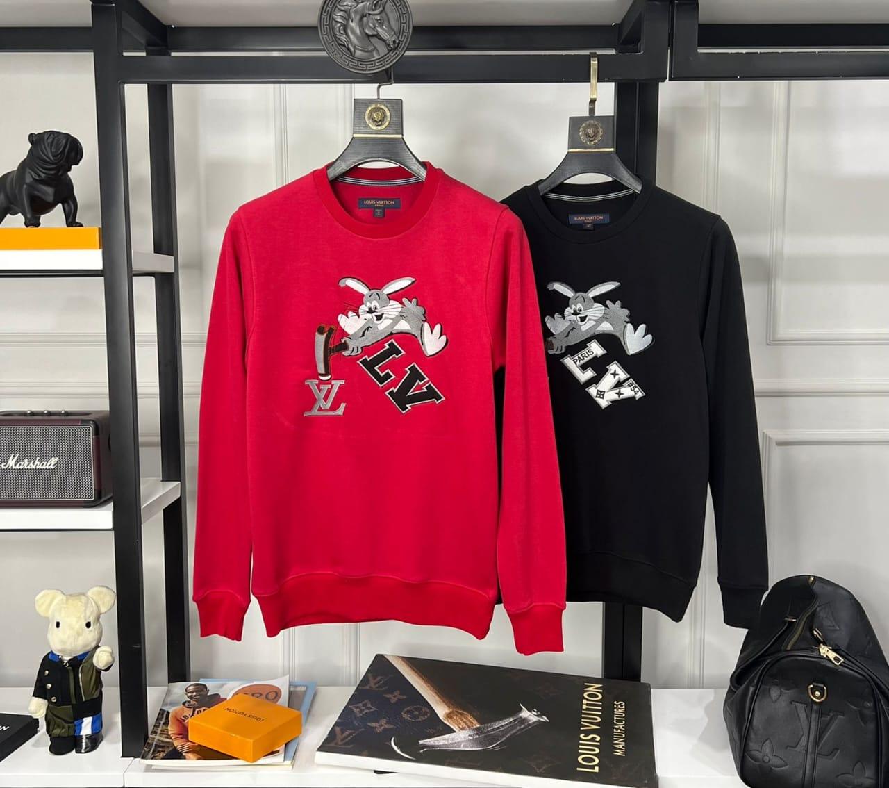 FIRST COPY LOUIS VUITTON SUPERIOR LOOPBACK SWEATSHIRT - Image 4