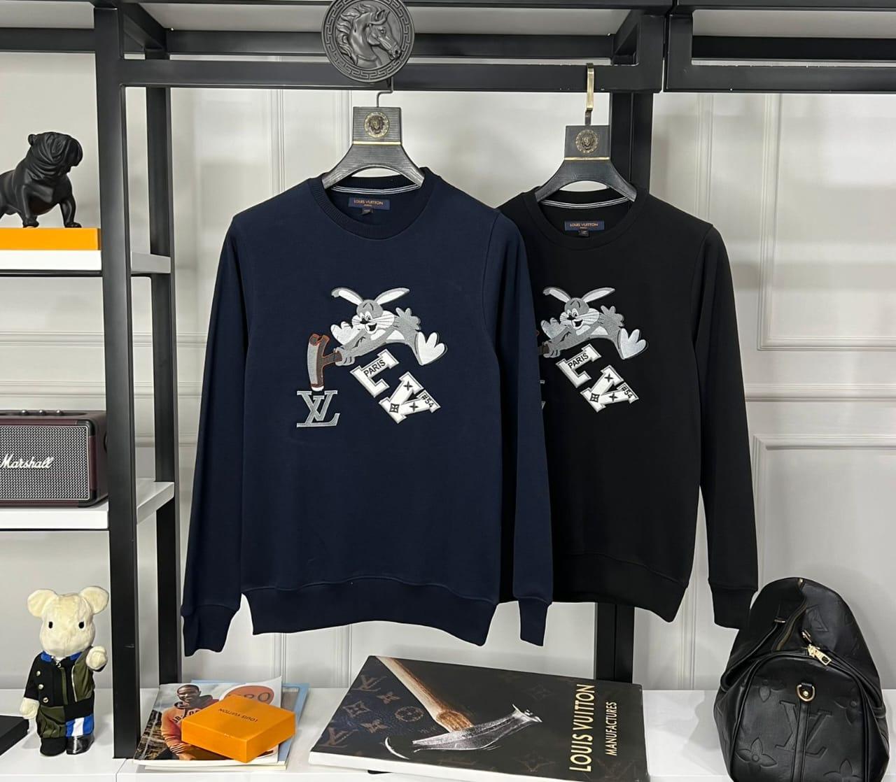 FIRST COPY LOUIS VUITTON SUPERIOR LOOPBACK SWEATSHIRT - Image 5