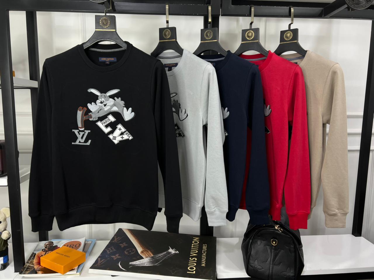 FIRST COPY LOUIS VUITTON SUPERIOR LOOPBACK SWEATSHIRT