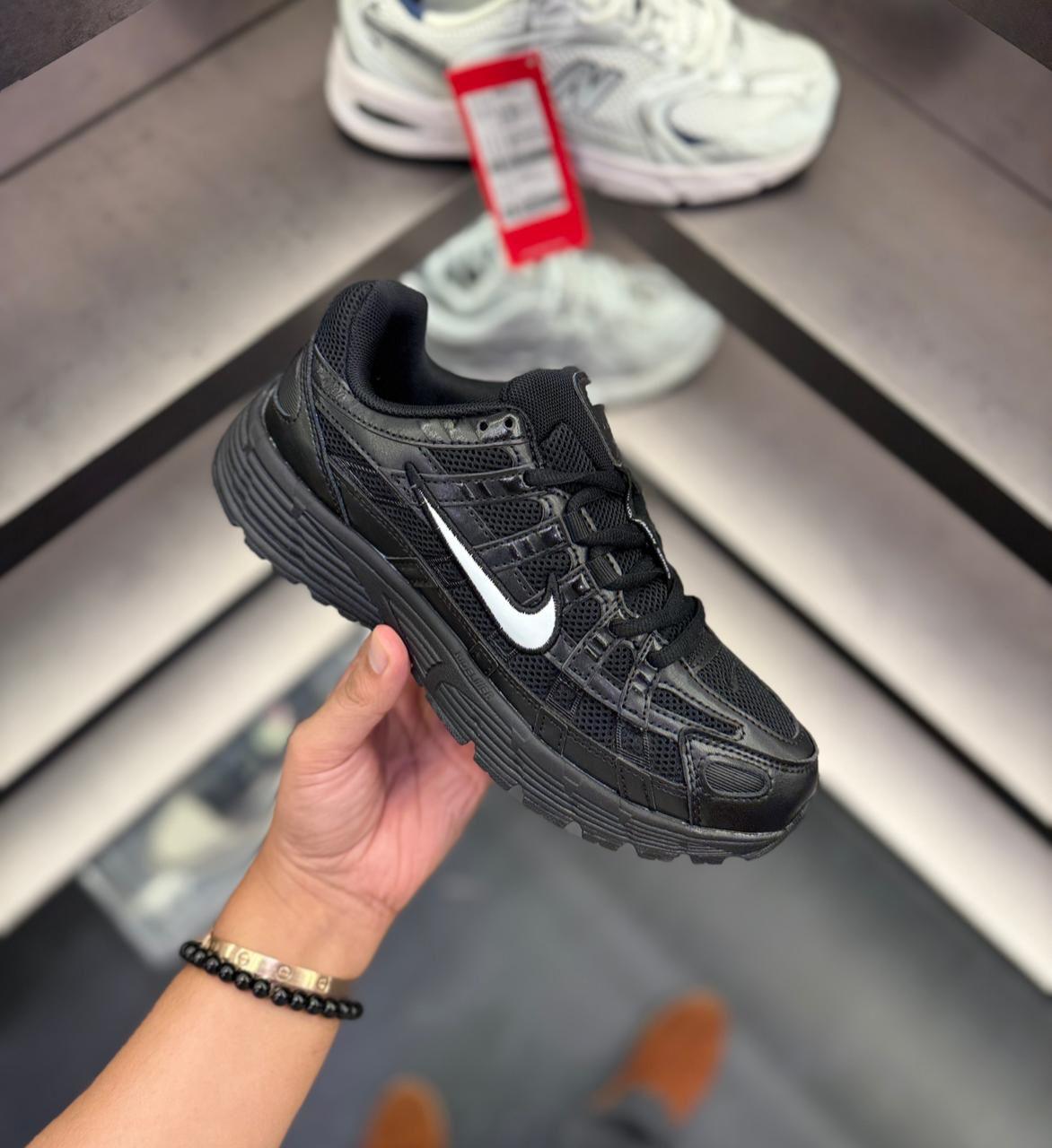 FIRST COPY NIKE P-6000 TRAINER TRIPPLE BLACK
