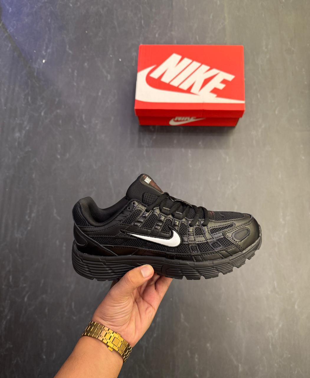 FIRST COPY NIKE P-6000 TRAINER TRIPPLE BLACK - Image 2