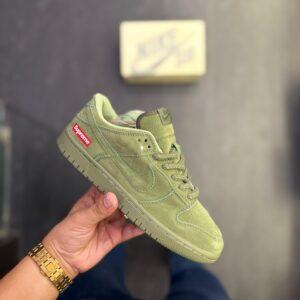 FIRST COPY NIKE SB DUNK SUPREME OLIVE GREEN FOR MEN