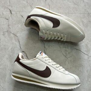 FIRST COPY Nike cortez cream brown for men
