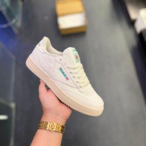 FIRST COPY REEBOK CLASSIC CHALK PAPER-WHITE FOR MEN