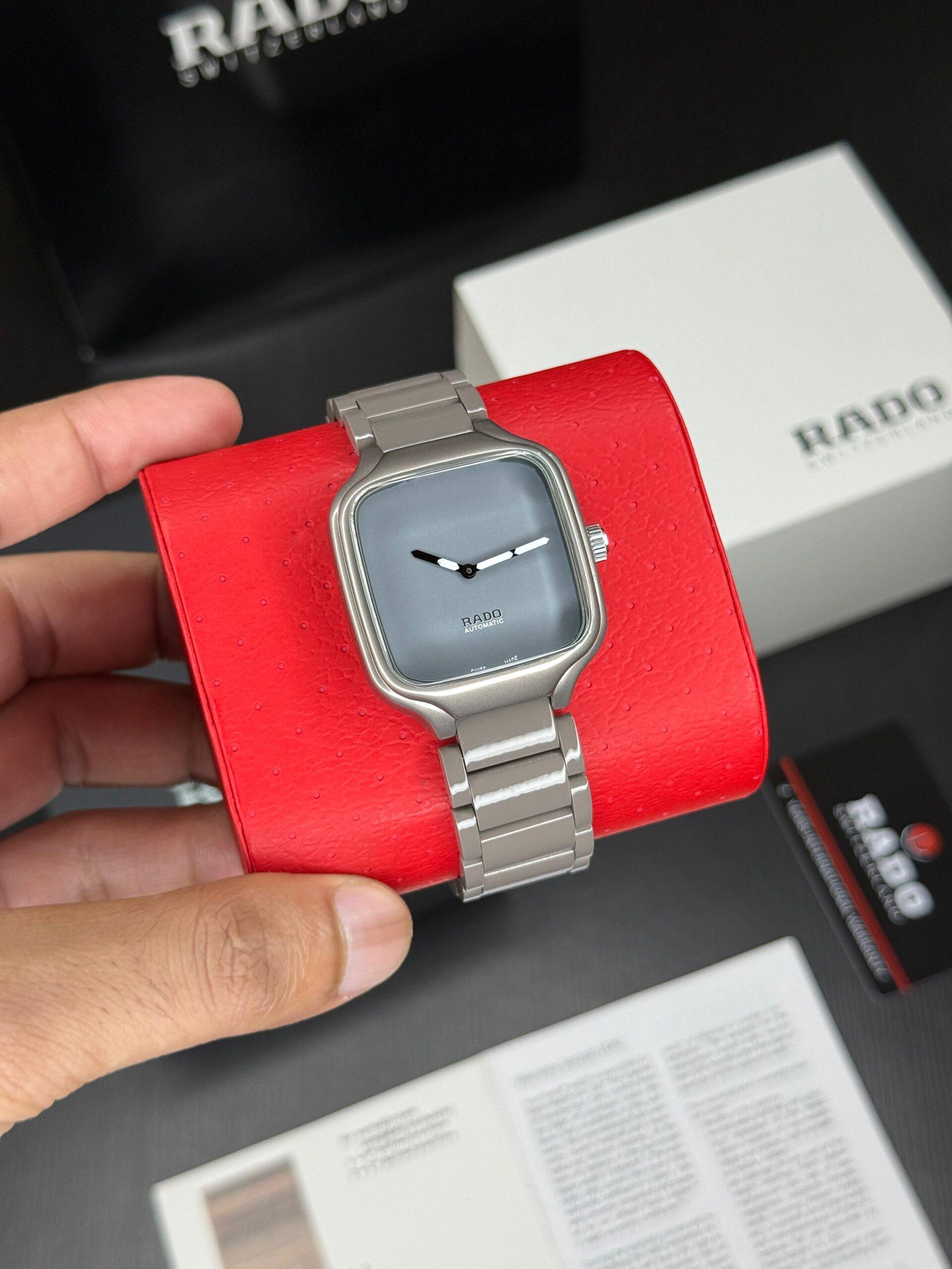 FIRST COPY Rado True Square Undigital Full Grey Watch - Image 3