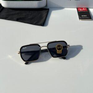 FIRST COPY Rayban 11019 gold black sunglasses