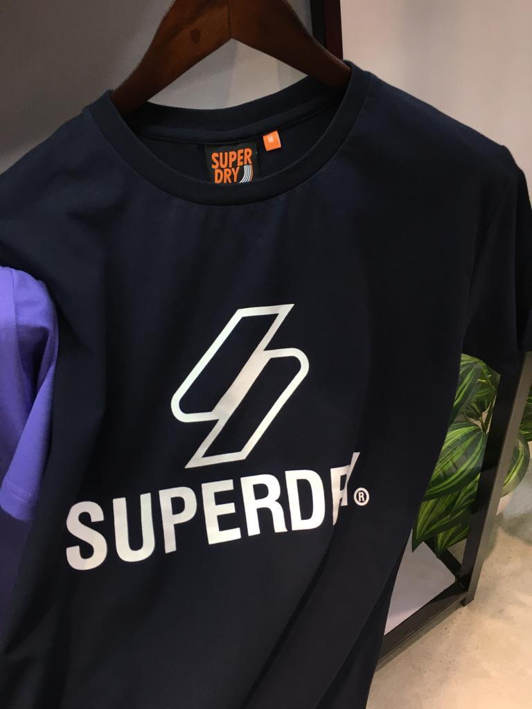 FIRST COPY SUPERDRY COTTON LYCRA CREW NECK T-SHIRT - Image 3