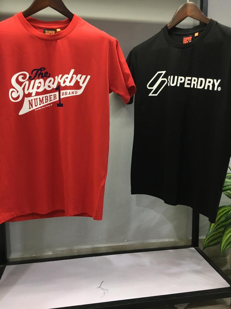 FIRST COPY SUPERDRY COTTON LYCRA CREW NECK T-SHIRT - Image 5