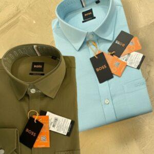 HUGO BOSS ORIGINAL STOCK COTTON VERY PREMIUM SHIRTS