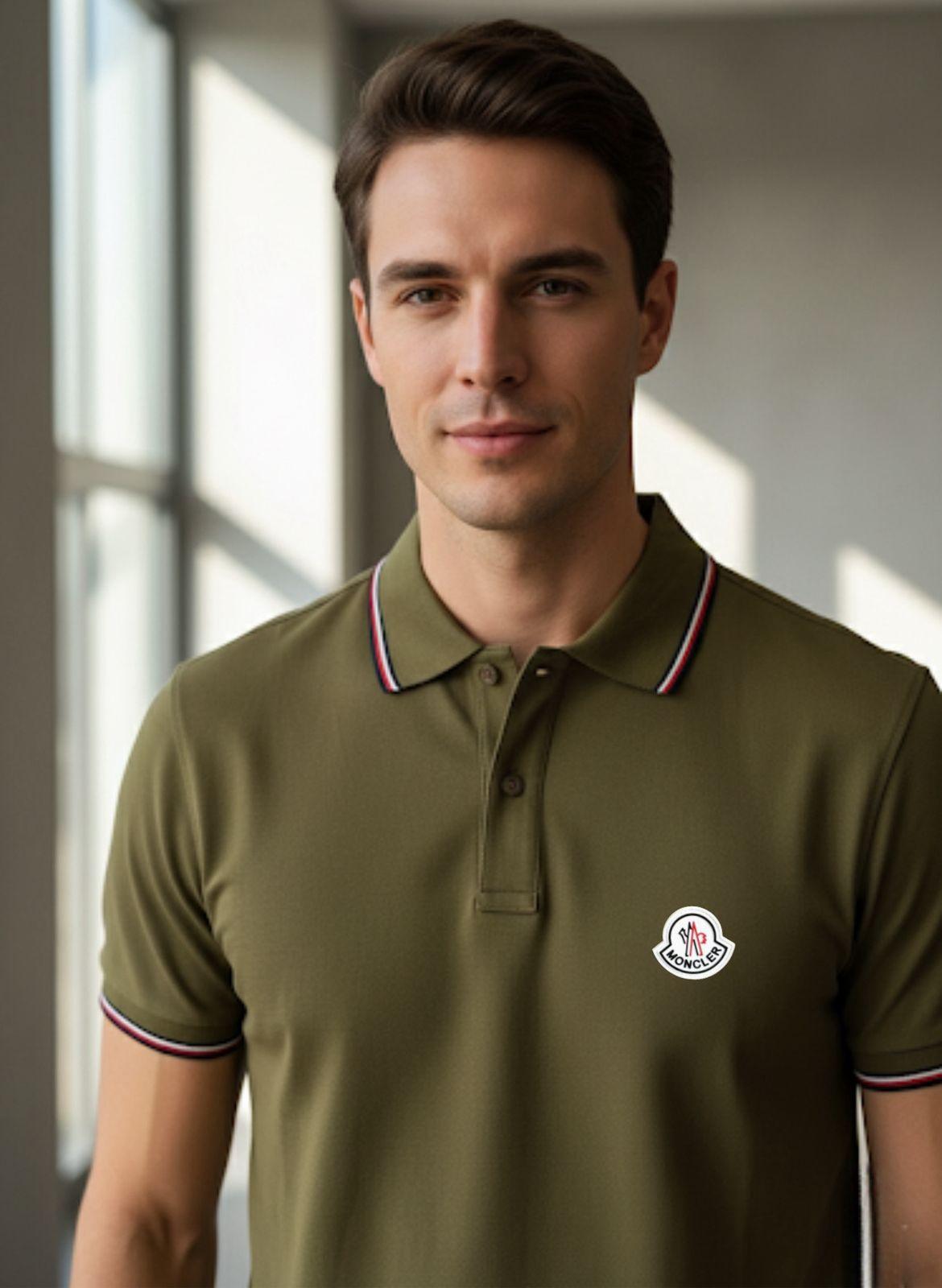 FIRST COPY MONCLER IMPORTED QUALITY EXCLUSIVE POLO TEES - Image 2
