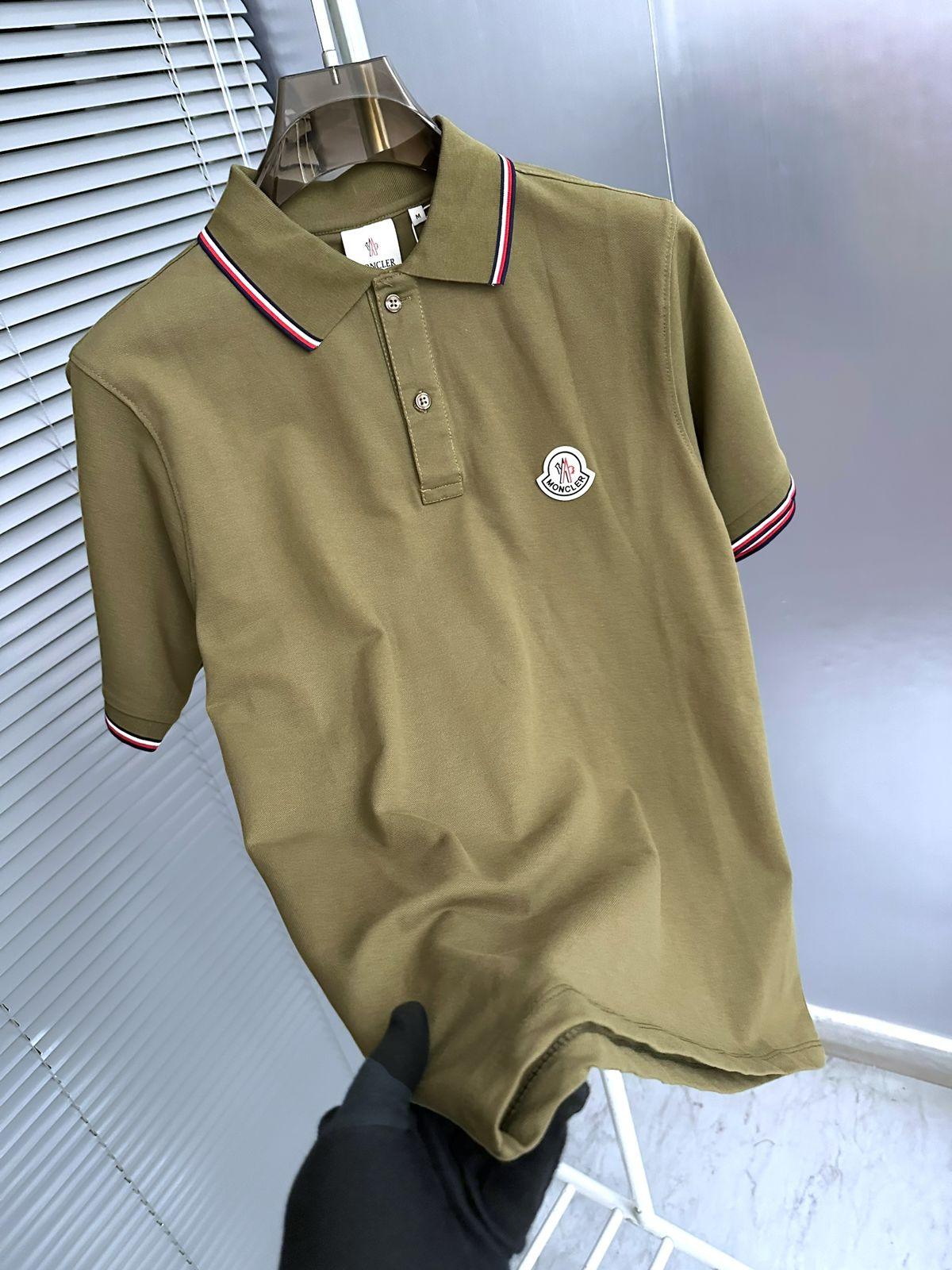 FIRST COPY MONCLER IMPORTED QUALITY EXCLUSIVE POLO TEES - Image 9