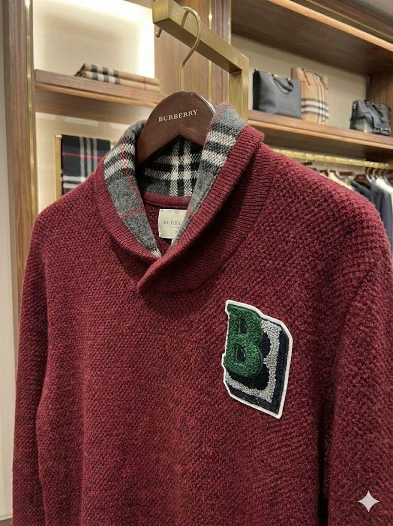FIRST COPY BURBERRY IMPORTED SWEATER