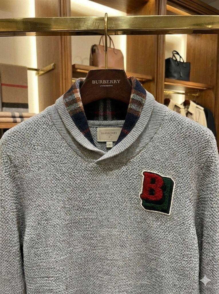 FIRST COPY BURBERRY IMPORTED SWEATER - Image 2