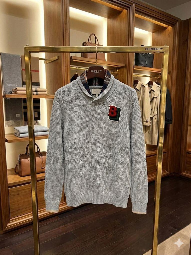 FIRST COPY BURBERRY IMPORTED SWEATER - Image 7