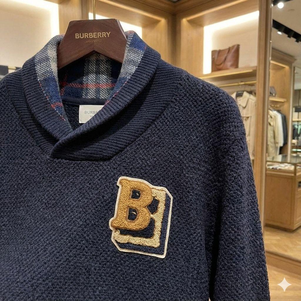 FIRST COPY BURBERRY IMPORTED SWEATER - Image 9