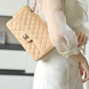 FIRST COPY CHANEL PARIS LAMBSKIN SHOULDER BAG