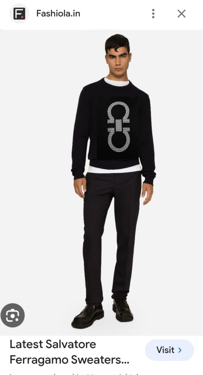 FIRST COPY FERRAGAMO IMPORTED WOOL SWEATERS - Image 10