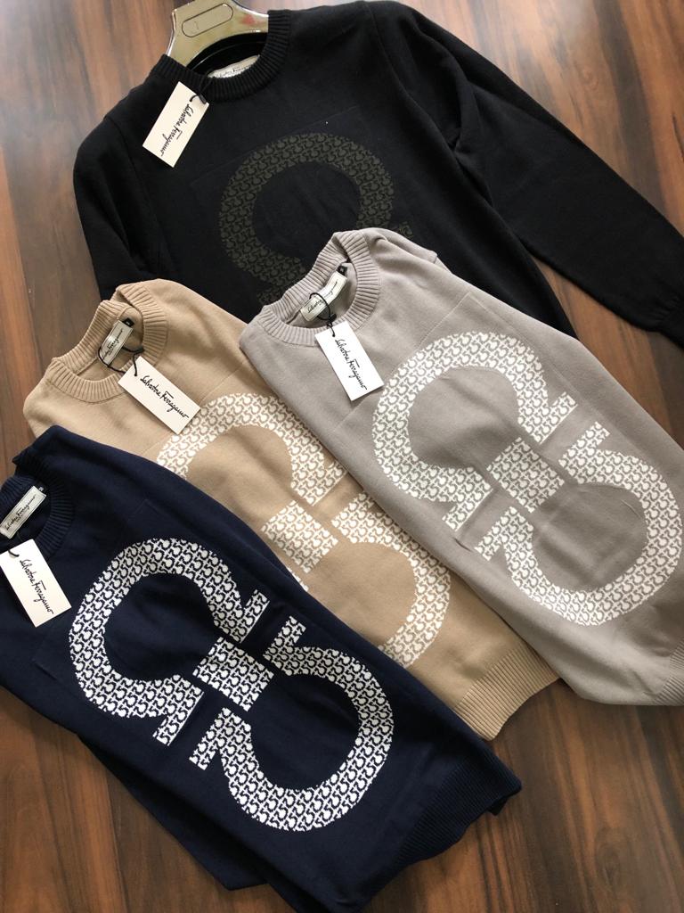 FIRST COPY FERRAGAMO IMPORTED WOOL SWEATERS