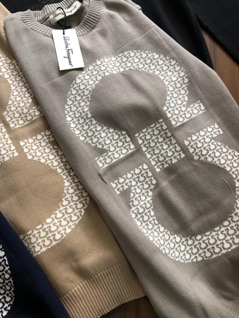 FIRST COPY FERRAGAMO IMPORTED WOOL SWEATERS - Image 7