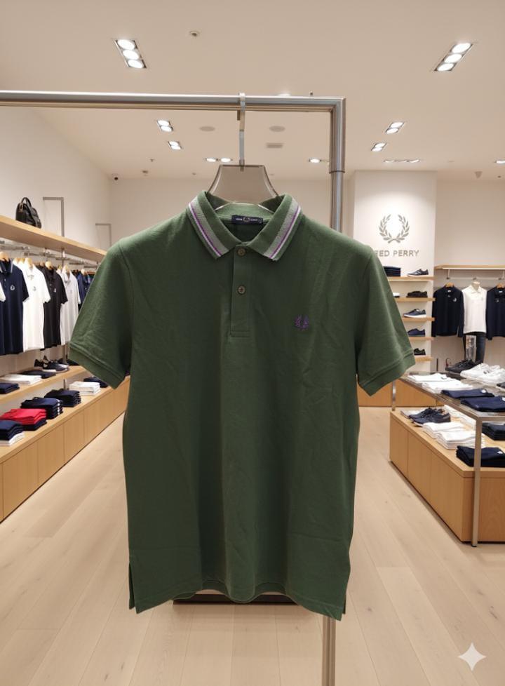 FIRST COPY FRED PERRY IMPORTED 2025 TEES - Image 2