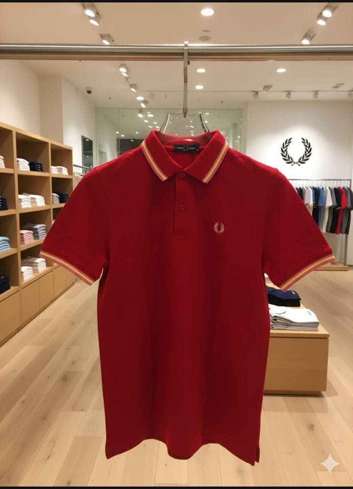 FIRST COPY FRED PERRY IMPORTED 2025 TEES - Image 3