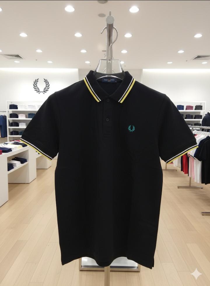 FIRST COPY FRED PERRY IMPORTED 2025 TEES - Image 4