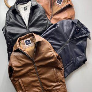 FIRST COPY GANT PREMIUM QUALITY LEATHER JACKET