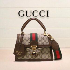 FIRST COPY GUCCI BEE QUEEN HANDLE BAG