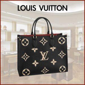 FIRST COPY LOUIS VUITTON LV BICOLOR HANDBAG