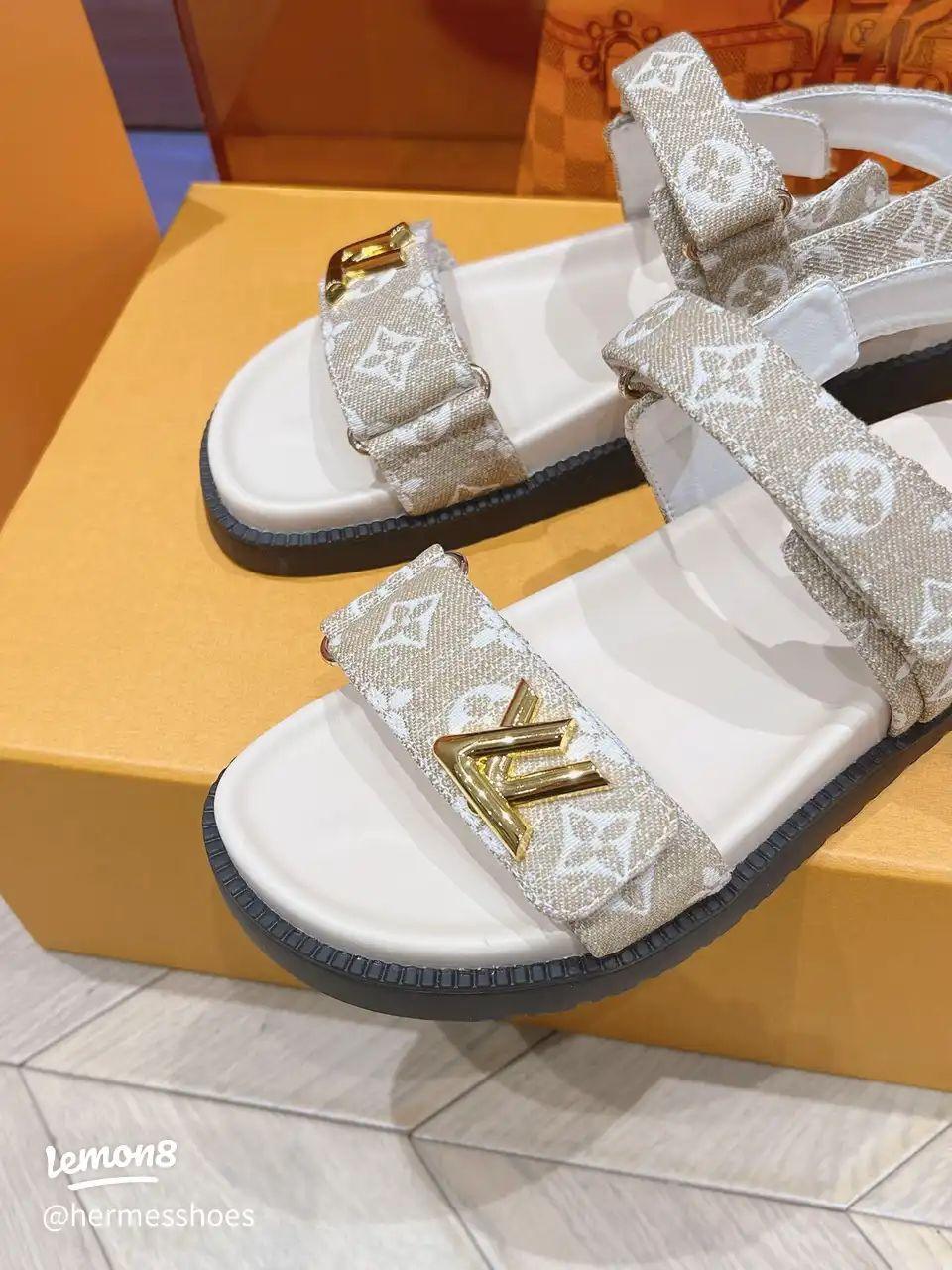 FIRST COPY Louis Vuitton Sandals For Woman