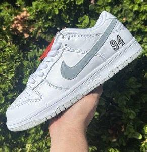 FIRST COPY NIKE SB DUNK 94 WHITE GREY FOR MEN