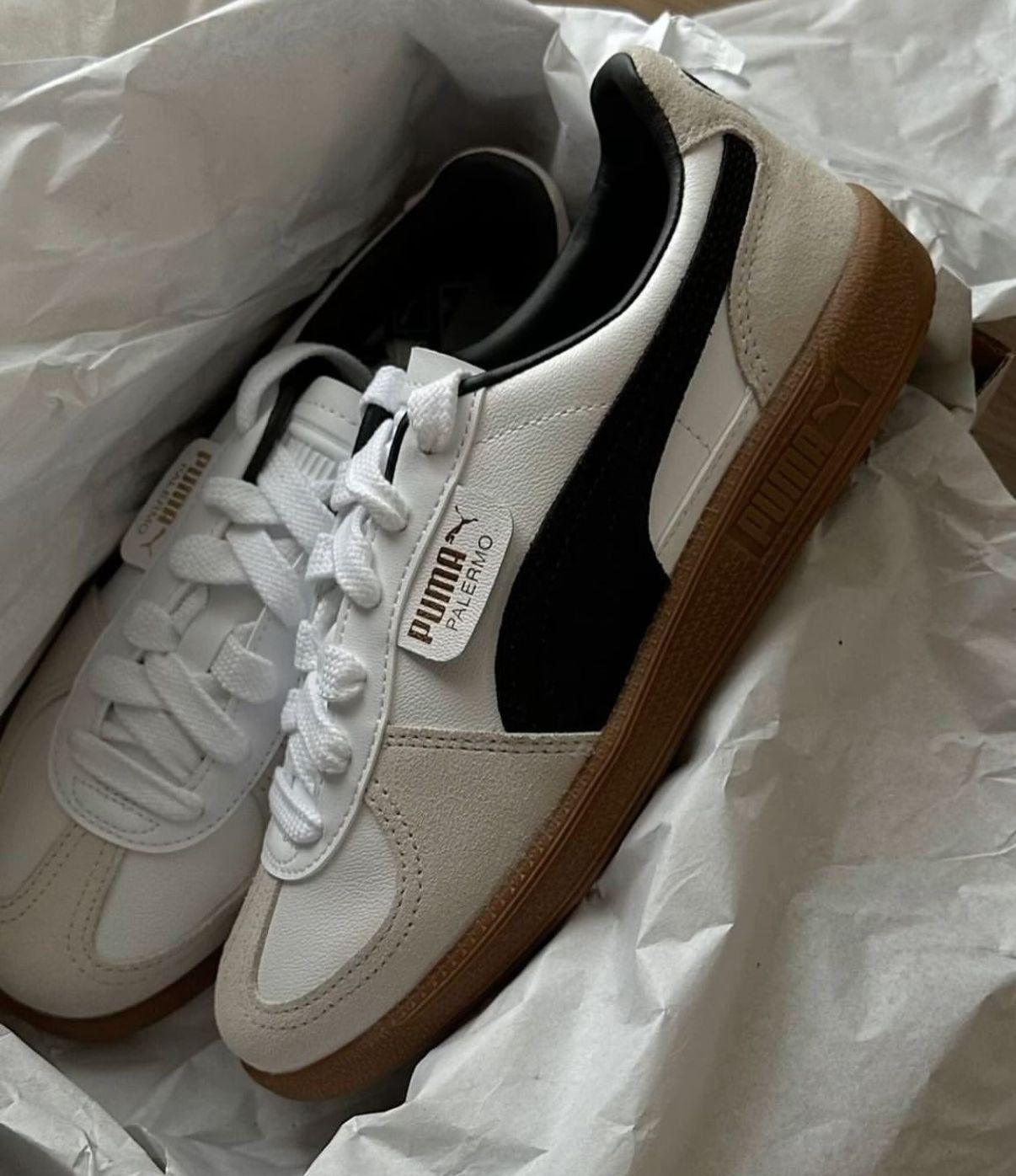 FIRST COPY PUMA PALERMO OG WHITE BLACK - Image 2