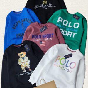 FIRST COPY RALPH EXCLUSIVE ROUND NECK SWEATSHIRT FOR LADIES